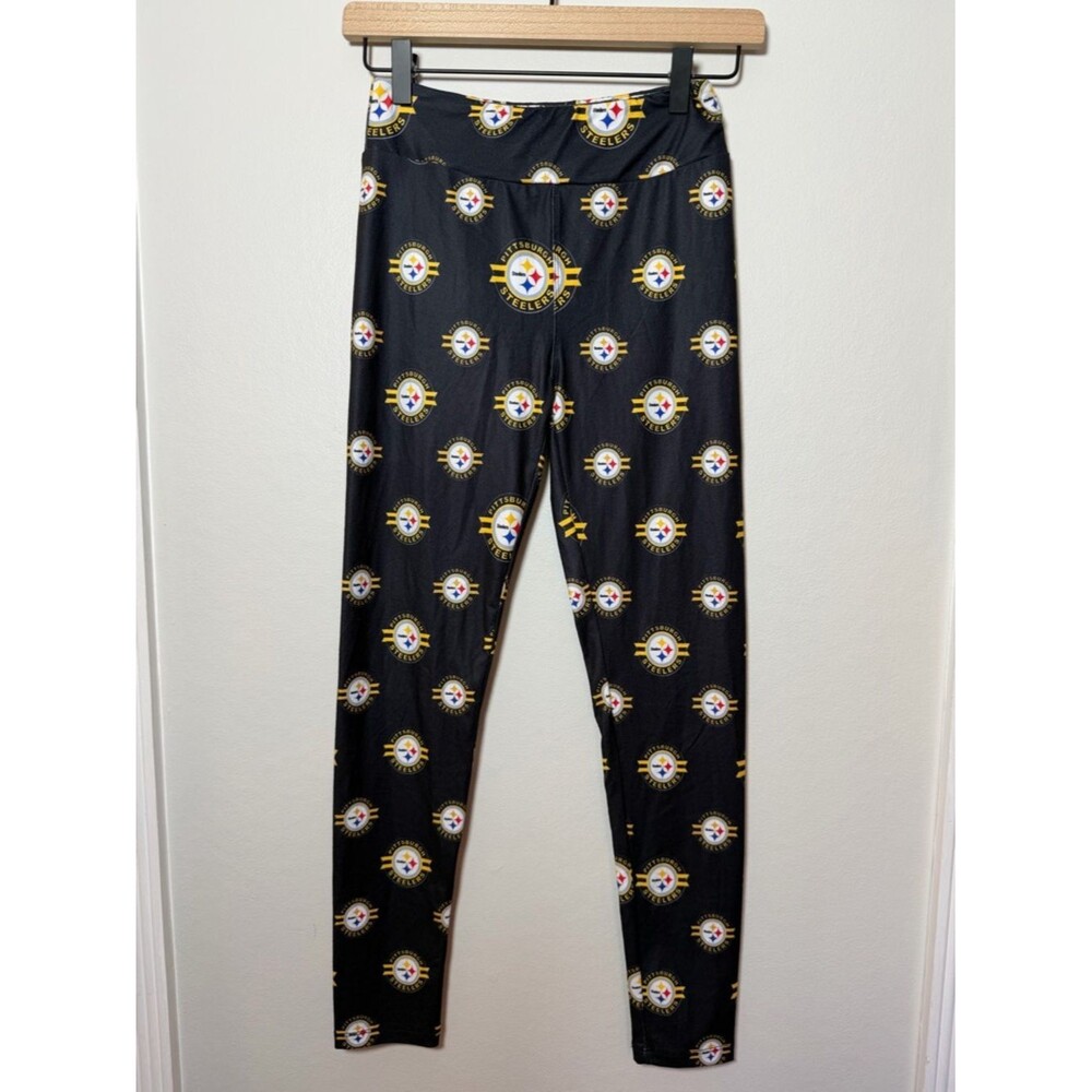 NWT Charlie’s Project Juniors Pittsburgh Steelers Leggings - Size Juniors 10